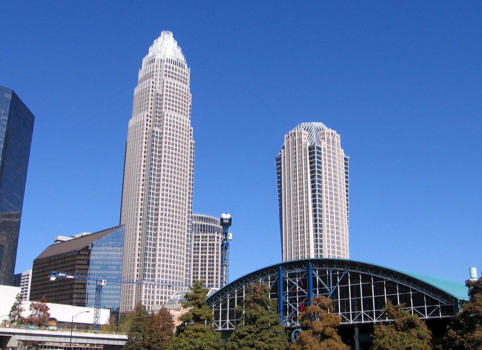 Bank of America and Hearst Tower, Charlotte