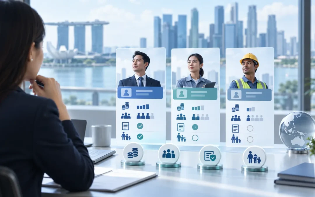 Employment Pass vs. S Pass vs. Work Permit in Singapore: 6 Differences Employers Must Know